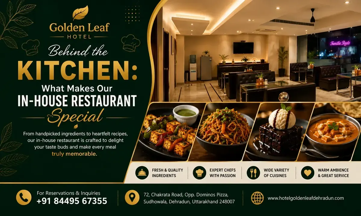 Behind the Kitchen: What Makes Our In-House Restaurant Special