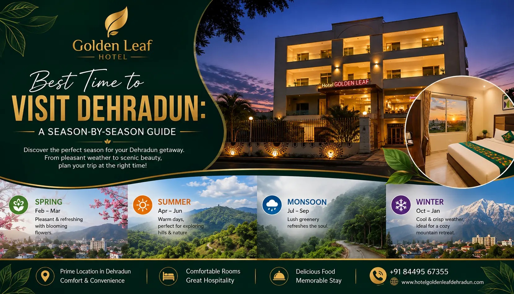 Best Time to Visit Dehradun: A Season-by-Season Guide