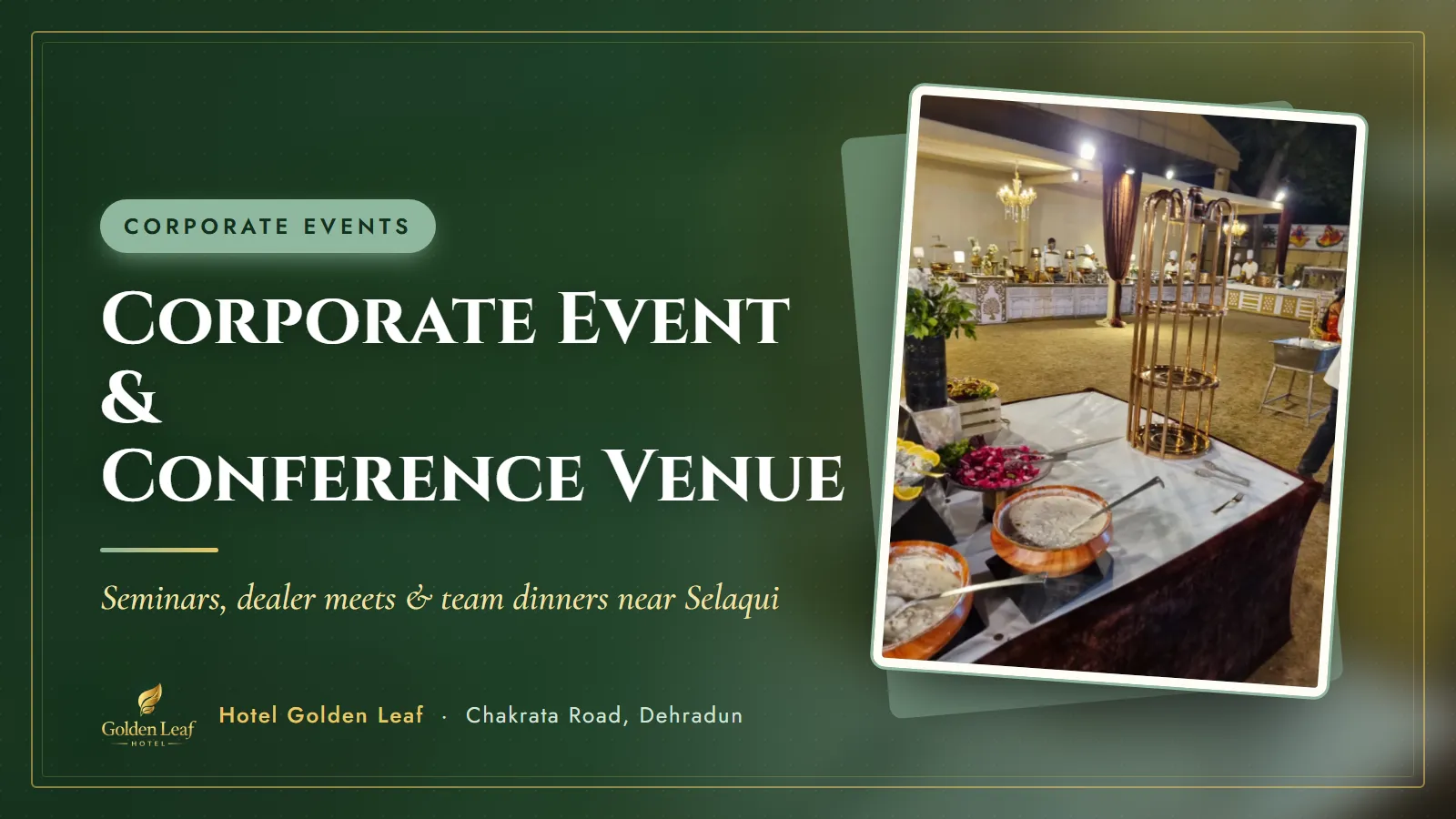 Corporate Event & Conference Venue in Dehradun: A Practical Planning Guide