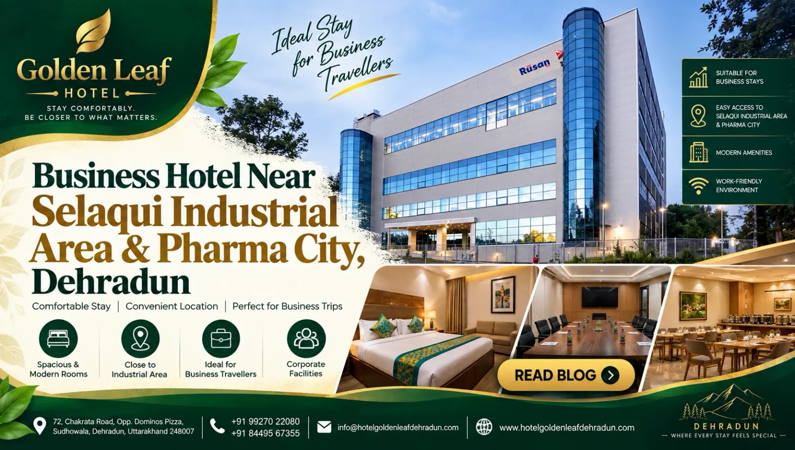 Business Hotel Near Selaqui Industrial Area & Pharma City, Dehradun